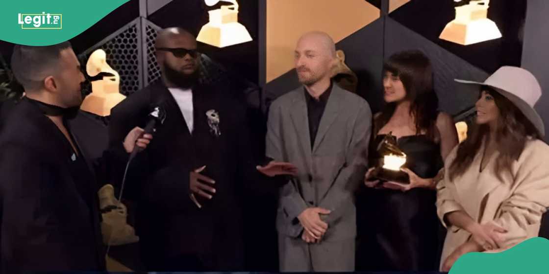 Seni Saraki wins Grammy award Seni Saraki wins Grammy award