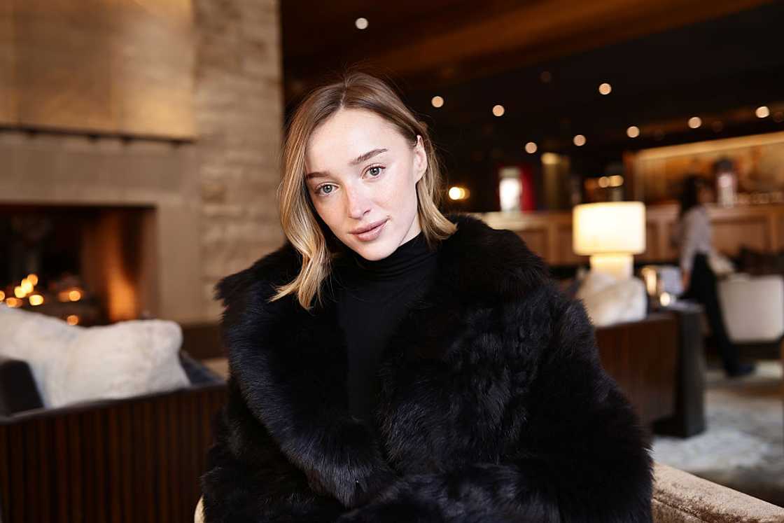 Phoebe Dynevor attends the St. Regis World Snow Polo Championships 2025