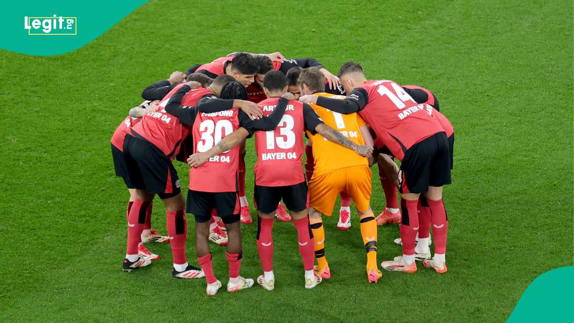 Bayer Leverkusen, Bayern Munich, Bay Arena, Leverkusen, Germany, UEFA Champions League, Lukas Hradecky, Victor Boniface, Jeremie Frimpong, Florian Wirtz. Bayer Leverkusen, Bayern Munich, Bay Arena, Leverkusen, Germany, UEFA Champions League, Lukas Hradecky, Victor Boniface, Jeremie Frimpong, Florian Wirtz.