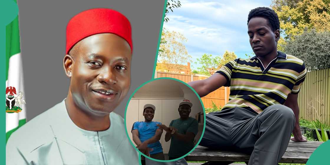 Anambra State Governor Soludo and Son Ozonna Entertain Fans With New Dance Challenge Anambra State Governor Soludo and Son Ozonna Entertain Fans With New Dance Challenge