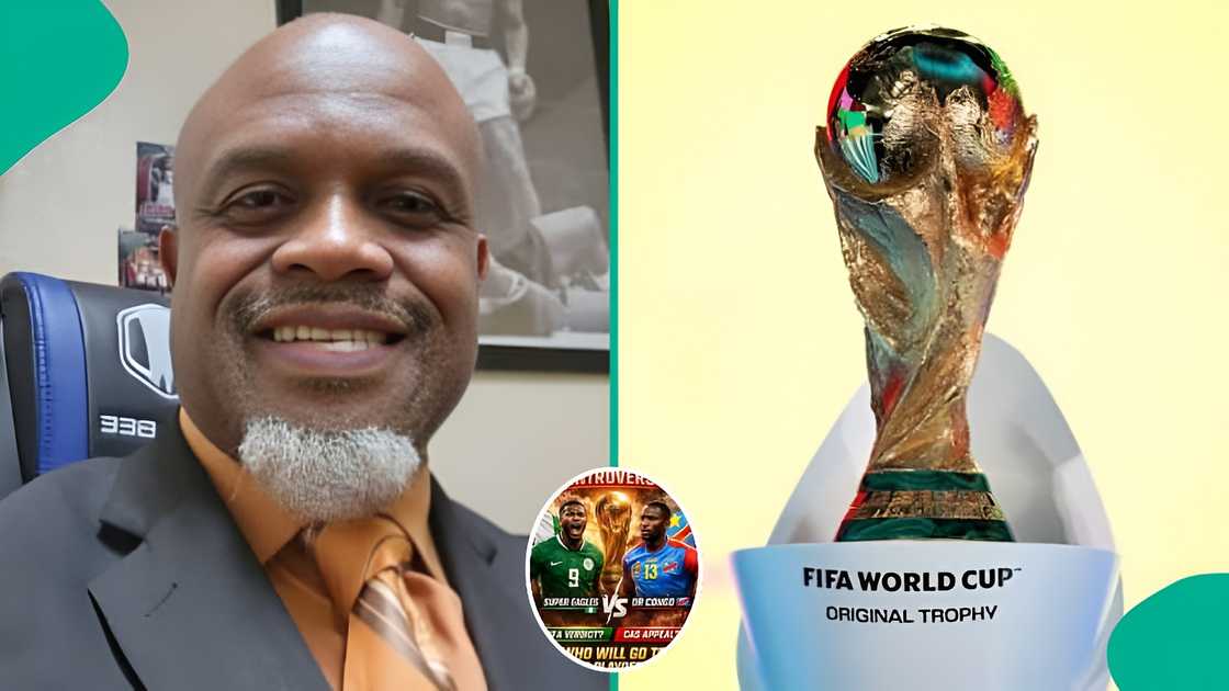 Man insists FIFA will grant Nigeria 2025 World Cup ticket