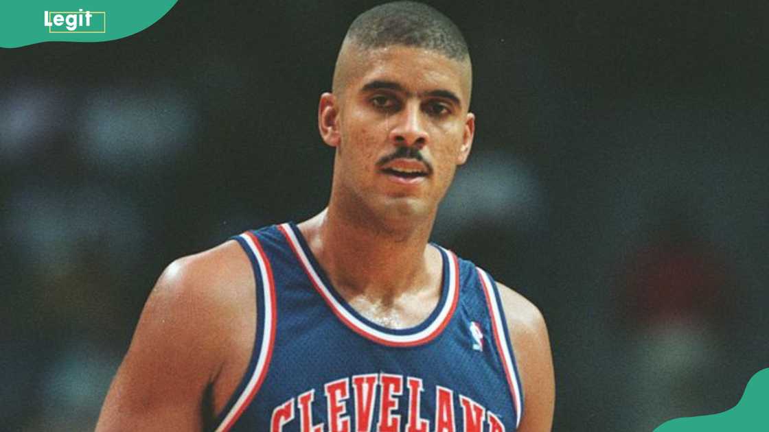 Brad Daugherty during the Cavaliers versus the Miami Heat