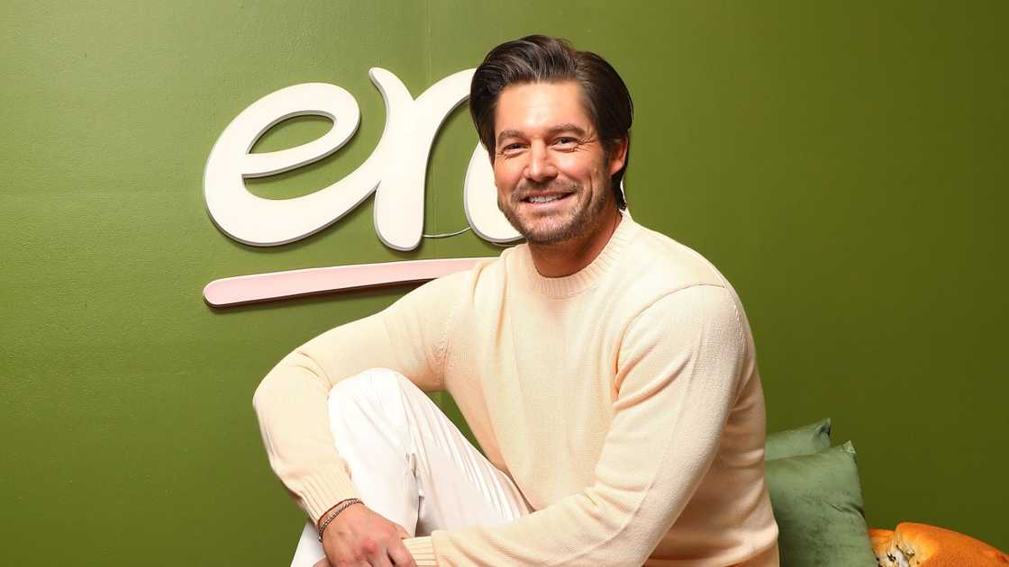 Craig Conover was pictured sitting during a Panera launch. Craig Conover was pictured sitting during a Panera launch.