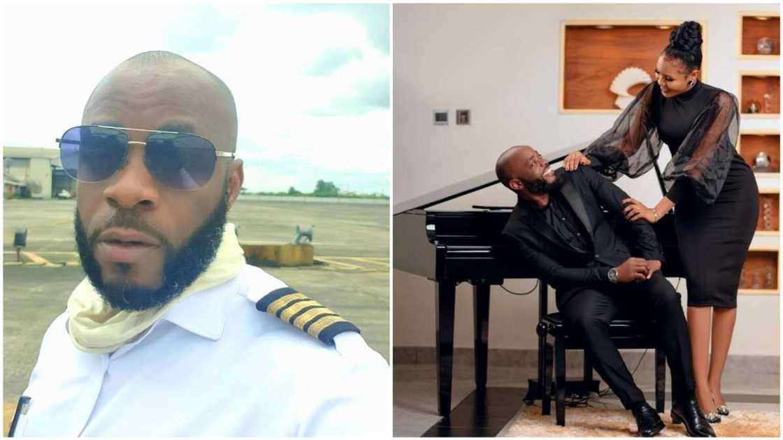 Arinze said that he met both his fiancee and prospective best man on Twitter.
Photo source: Twitter/@CaptainArinze Arinze said that he met both his fiancee and prospective best man on Twitter.
Photo source: Twitter/@CaptainArinze