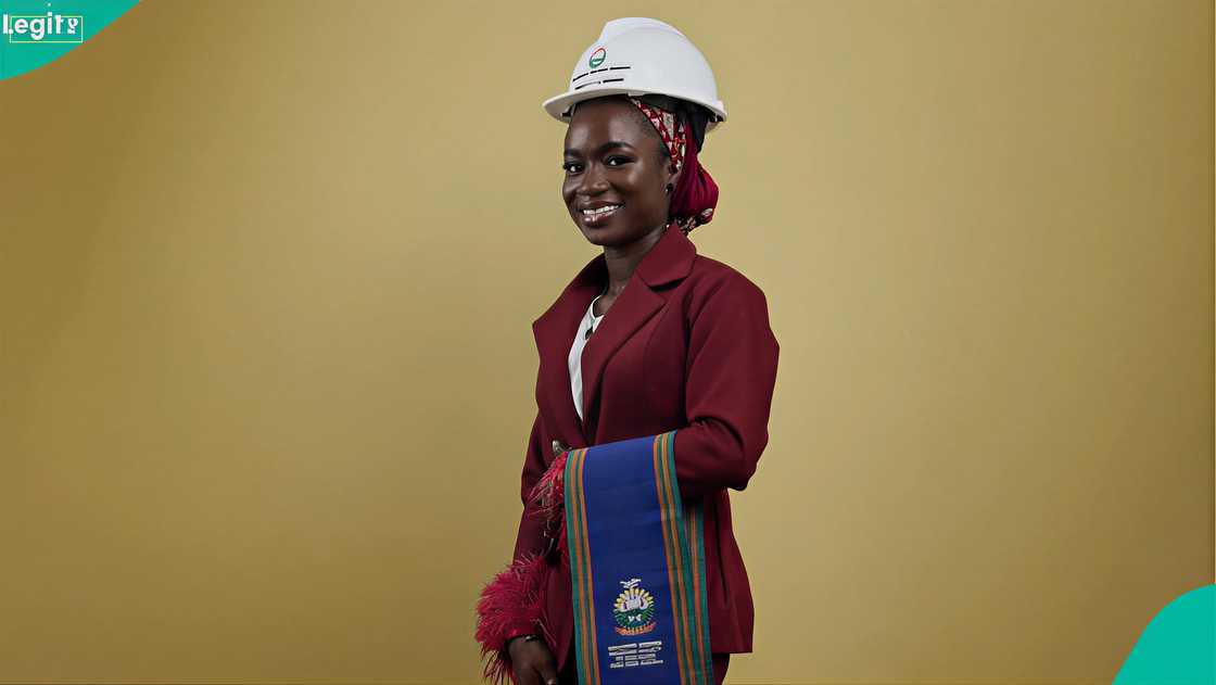 Aminat Balogun, a UI engineering student, bags a second-class upper division. Aminat Balogun, a UI engineering student, bags a second-class upper division.