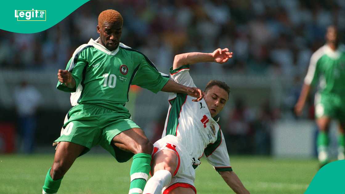 Jay Jay Okocha, Super Eagles, Nigeria, CAF, FIFA, Gianni Infantino, World Cup Jay Jay Okocha, Super Eagles, Nigeria, CAF, FIFA, Gianni Infantino, World Cup