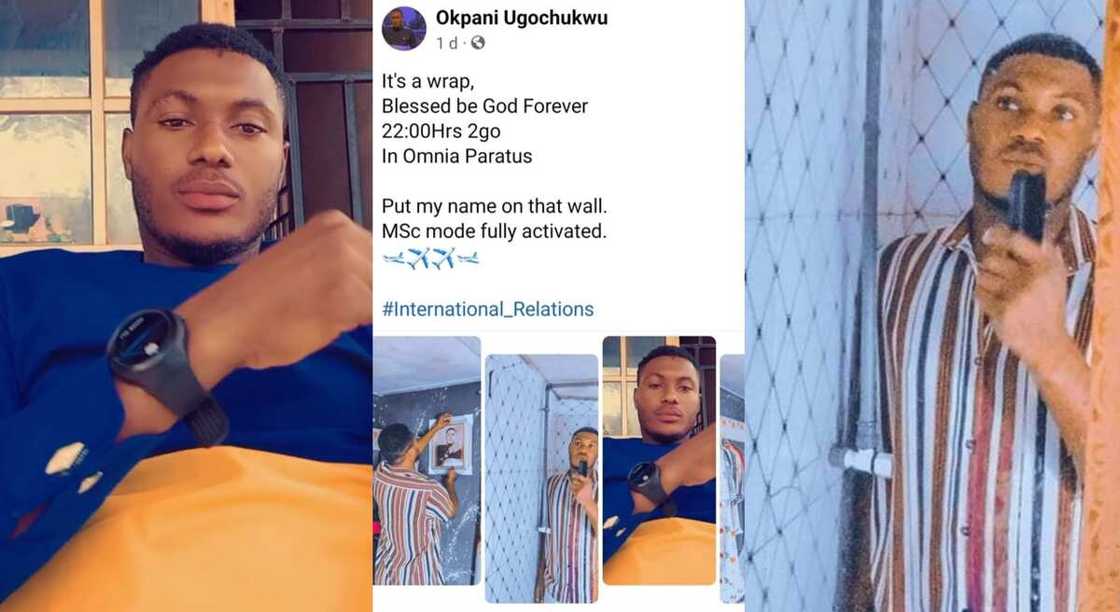 Photos of Okpani Ugochukwu who reportedly died after announcing plans to travel abroad. Photos of Okpani Ugochukwu who reportedly died after announcing plans to travel abroad.