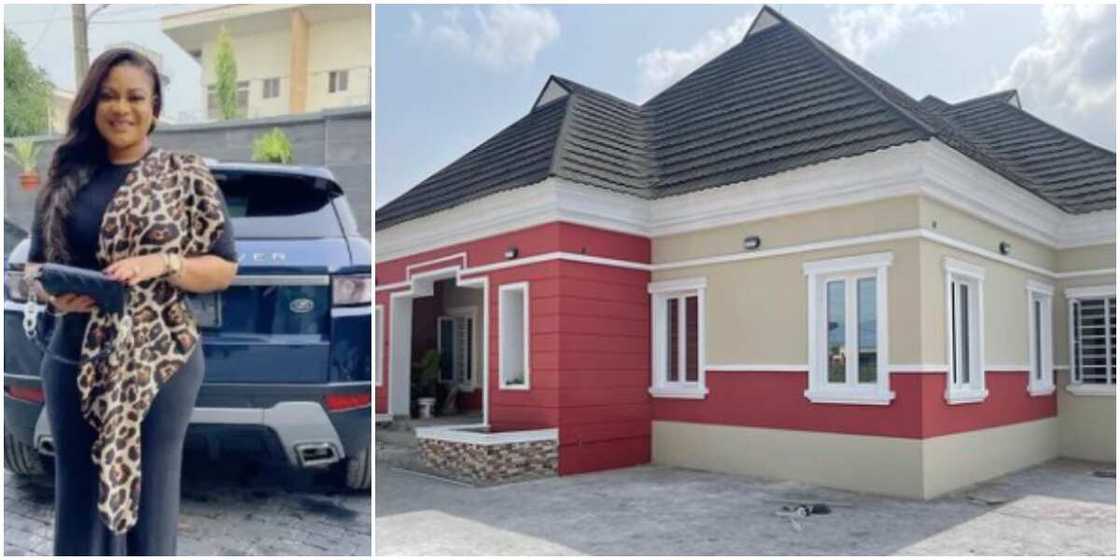 Nkechi Blessing sells car to complete house. Nkechi Blessing sells car to complete house.
