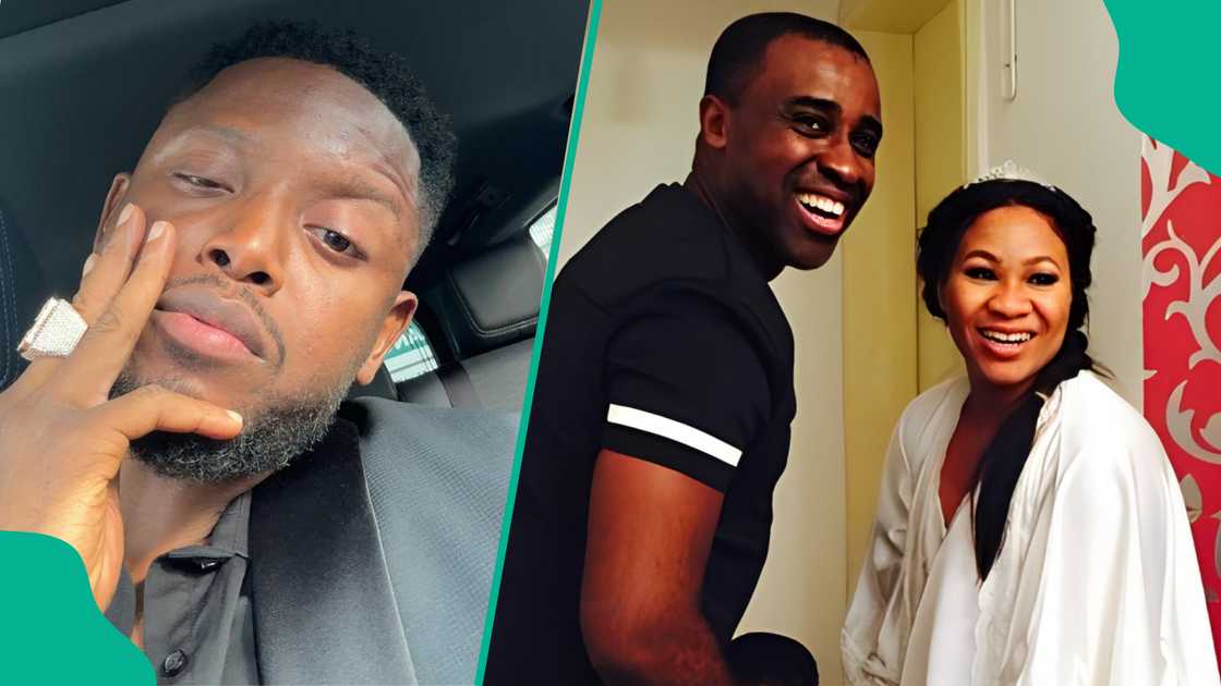 Chike shares video amid messy controversy trailing him and Frank Edoho's ex-wife