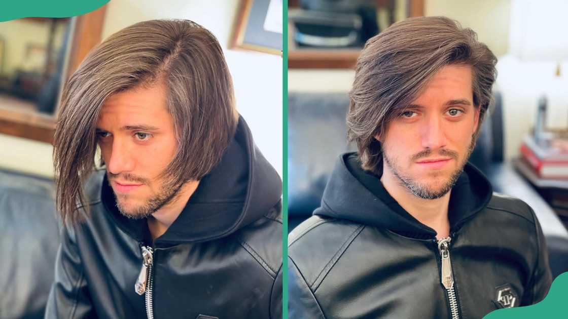 Side-swept fringe