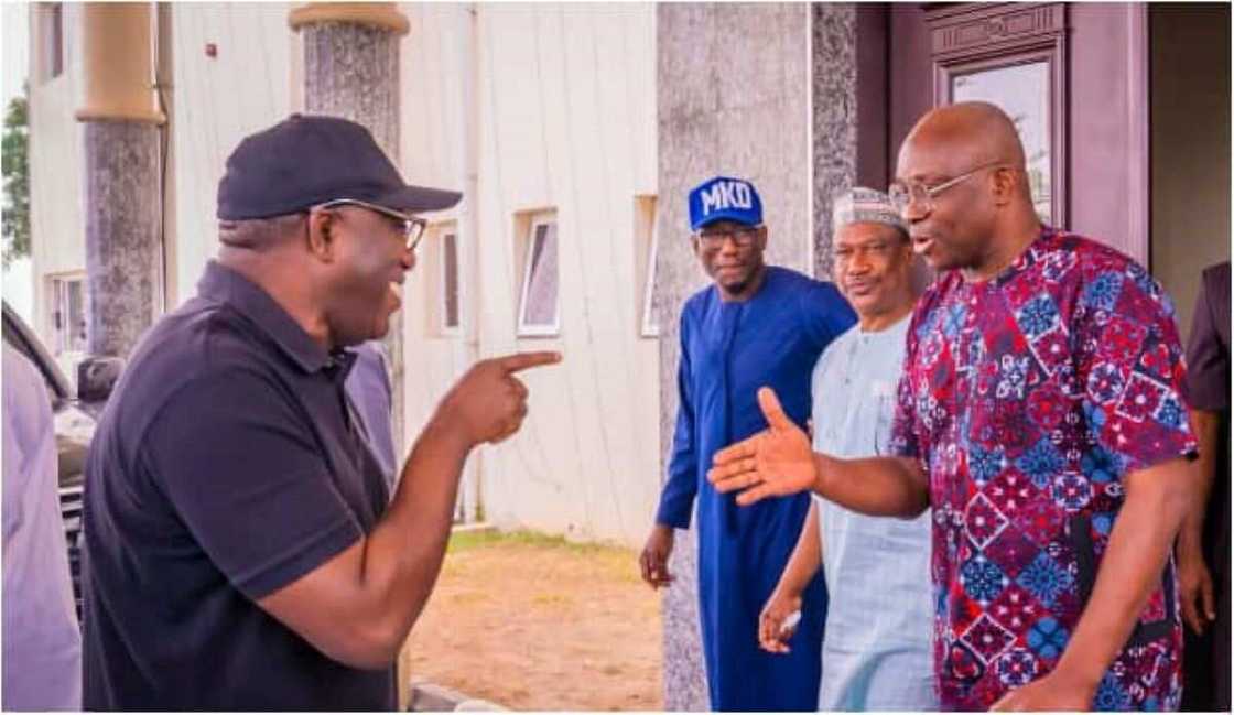 Fayose and Fayemi Fayose and Fayemi