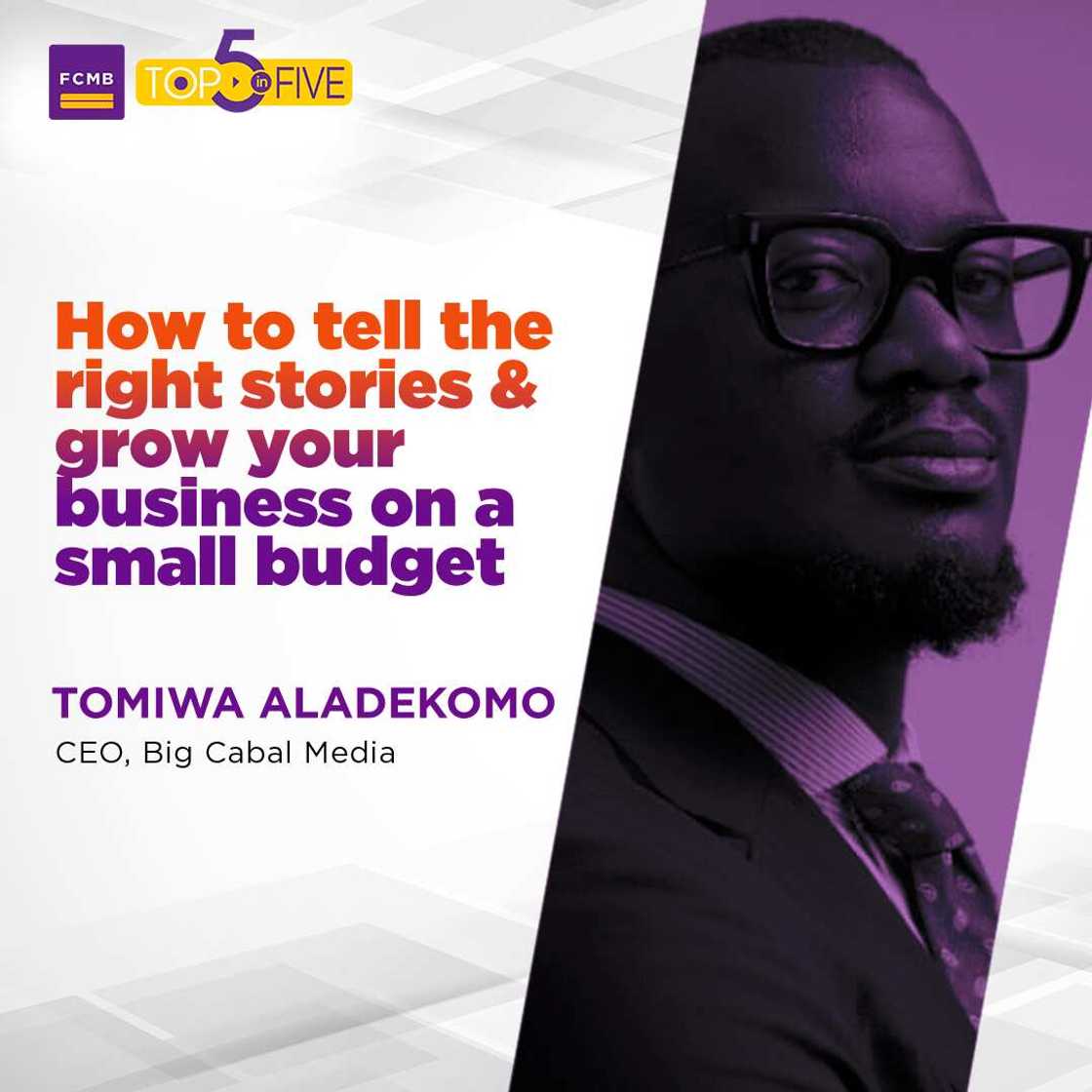 FCMB' Top-5-In-5' Season 2: Business Leaders and Experts Rally Entrepreneurs on Productivity FCMB' Top-5-In-5' Season 2: Business Leaders and Experts Rally Entrepreneurs on Productivity