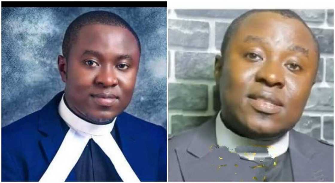 Ogbuchukwu Makuo Lotanna, an Anglican priest in Nigeria who quit his job because of his beliefs in polygamy. Ogbuchukwu Makuo Lotanna, an Anglican priest in Nigeria who quit his job because of his beliefs in polygamy.