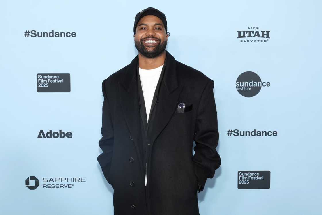 Steelo Brim attends the "Ricky" Premiere during the 2025 Sundance Film Festival Steelo Brim attends the "Ricky" Premiere during the 2025 Sundance Film Festival