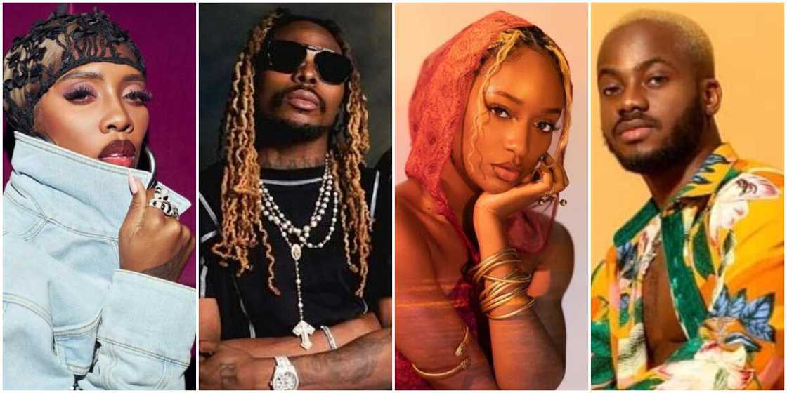 Tiwa Savage, Asake, Ayra Starr, Koredo Bello Tiwa Savage, Asake, Ayra Starr, Koredo Bello