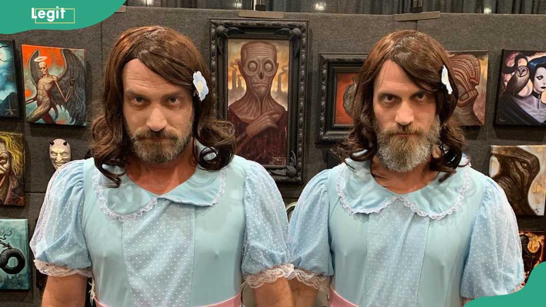 The Grady Twins costume The Grady Twins costume