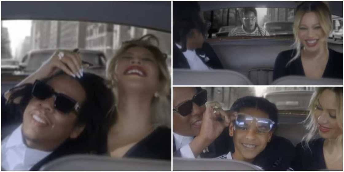 Beyonce, Jay-Z and Blue Ivy Beyonce, Jay-Z and Blue Ivy