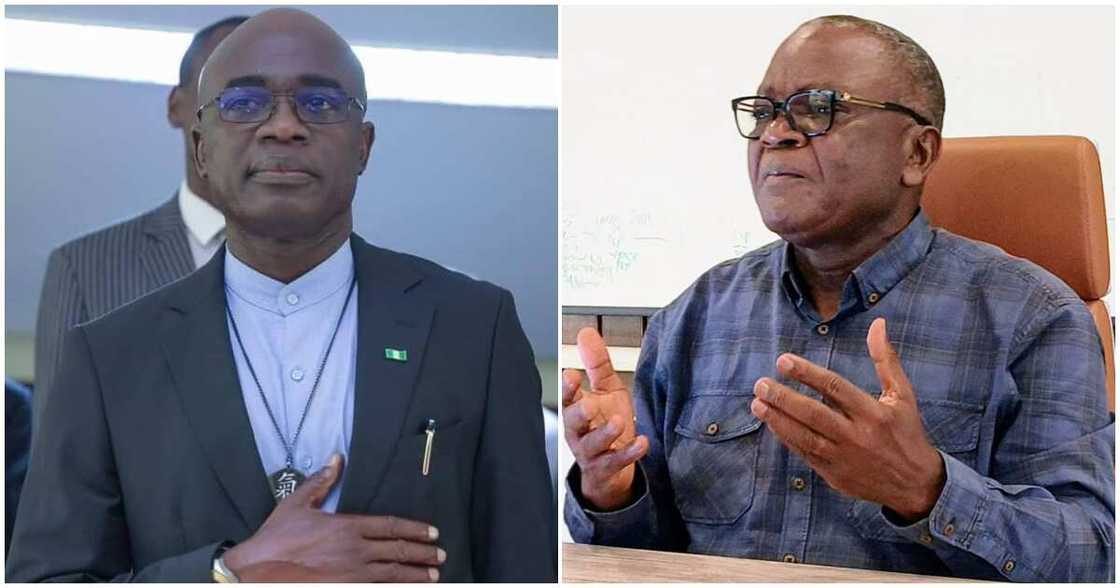 Ortom's automobile shop/ Benue govt raids Ortom's automobile shop/ Ortom looted Benue govt's vehicles/ Alia reacts to Ortom's automobile shop raid Ortom's automobile shop/ Benue govt raids Ortom's automobile shop/ Ortom looted Benue govt's vehicles/ Alia reacts to Ortom's automobile shop raid