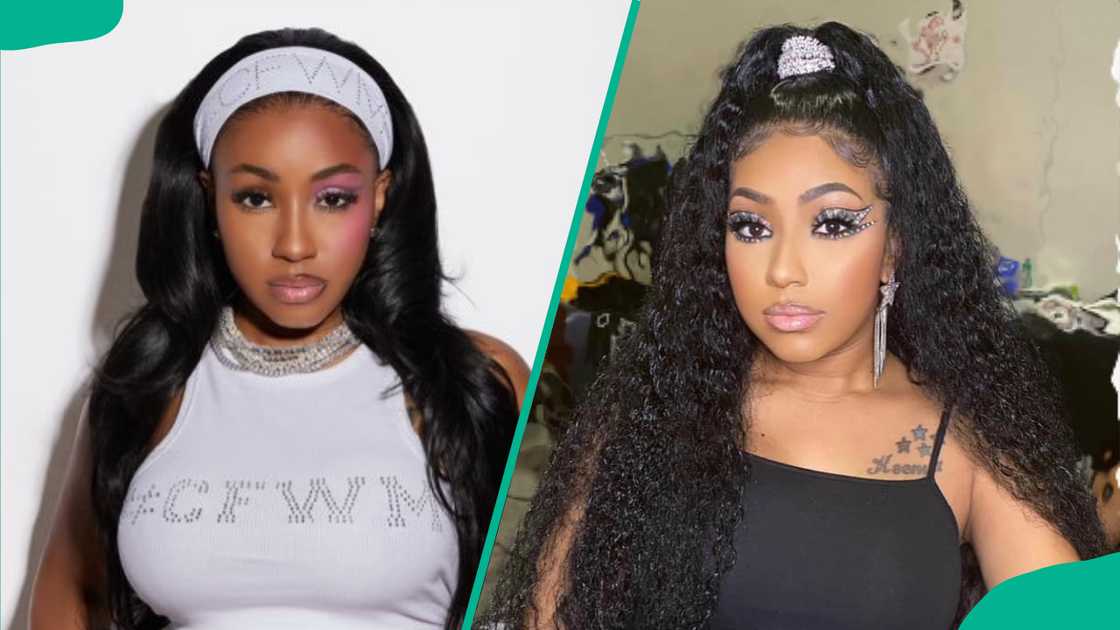 Yung Miami wearing white and black outfits Yung Miami wearing white and black outfits