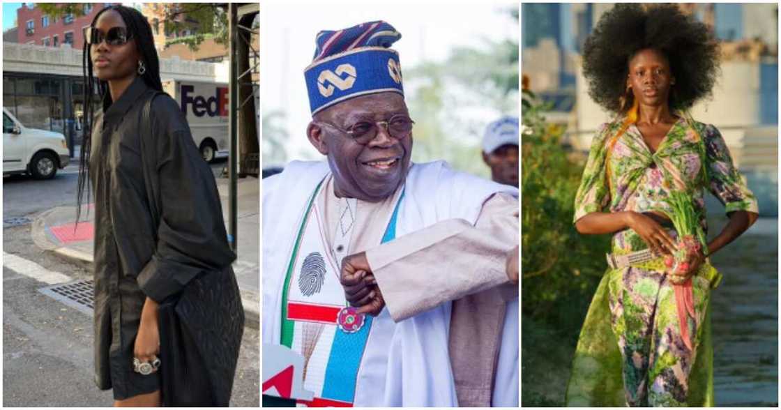 Asiwaju Tinubu and daughter Oyinda