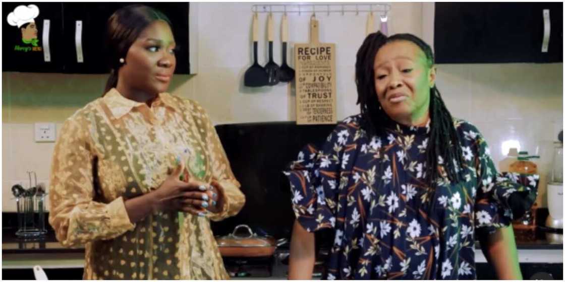 Patience Ozokwor and Mercy Johnson Patience Ozokwor and Mercy Johnson