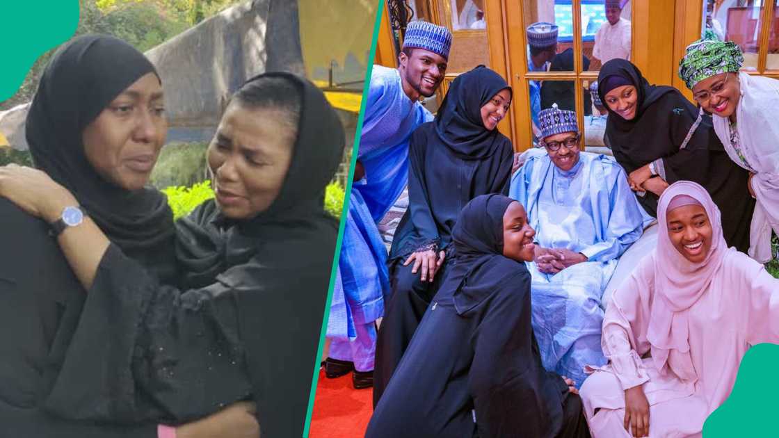Fatima ta fashe da kuka da ta isa gidansu na Daura inda za a binne gawar Buhari Fatima ta fashe da kuka da ta isa gidansu na Daura inda za a binne gawar Buhari