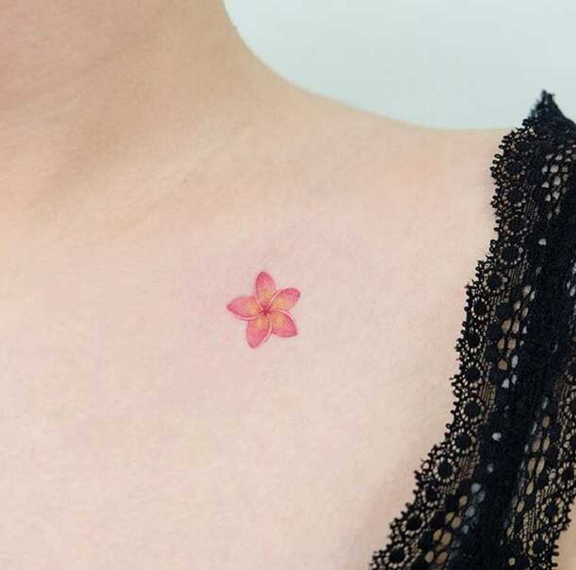 Small flower tattoos