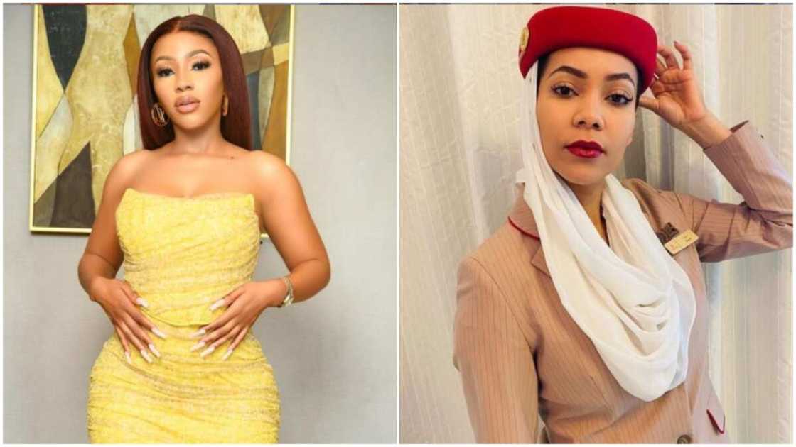 Mercy Eke and BBnaija Maria Mercy Eke and BBnaija Maria