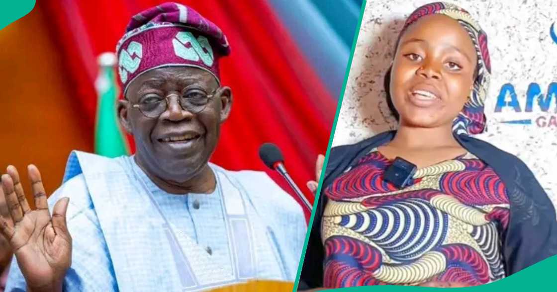 Matashiya ta bayyana tsananin son Tinubu da take yi Matashiya ta bayyana tsananin son Tinubu da take yi