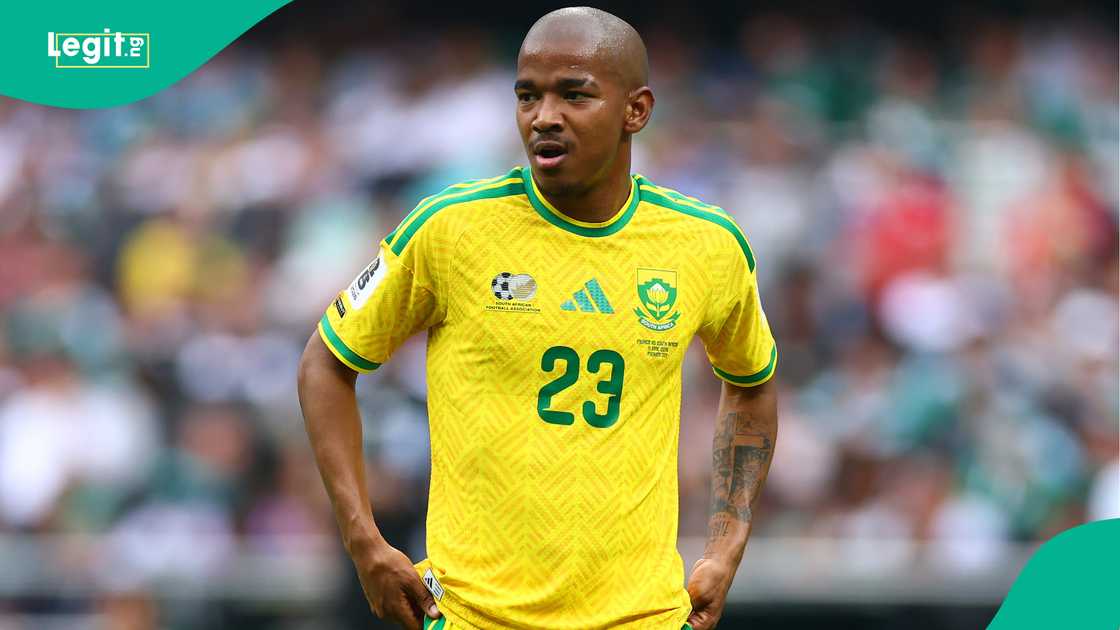 Jayden Adams during the FIFA World Cup 2026 match between Mexico and South Africa. Photo by Chris Brunskill Jayden Adams during the FIFA World Cup 2026 match between Mexico and South Africa. Photo by Chris Brunskill
