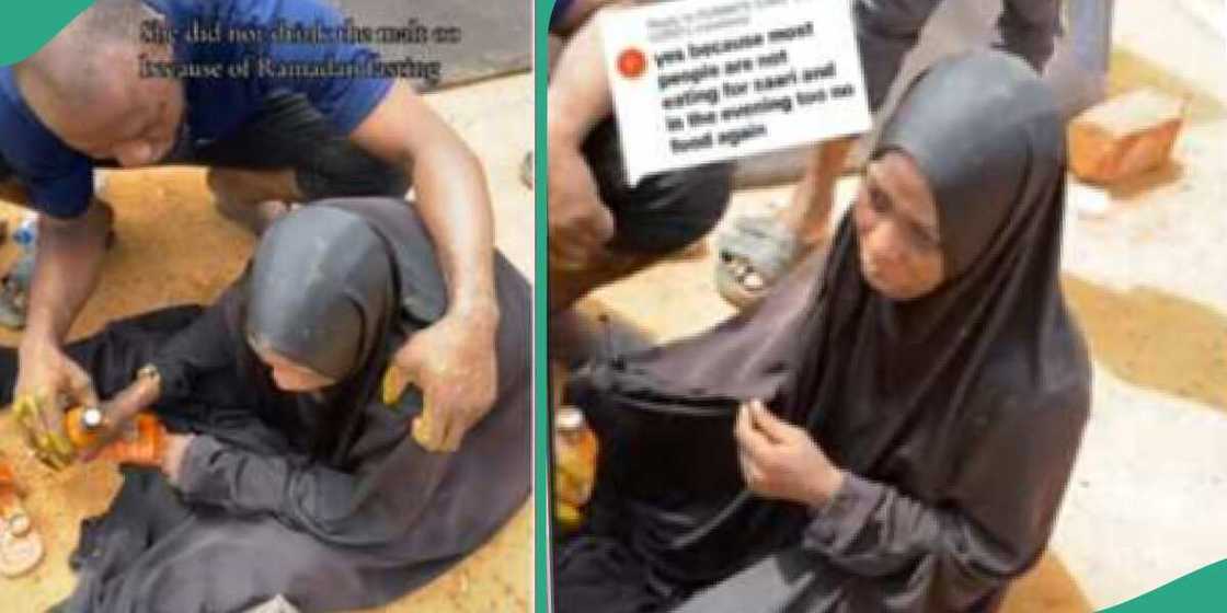 Alhaja faints in public during Ramadan fasting, rejects malt drink Alhaja faints in public during Ramadan fasting, rejects malt drink