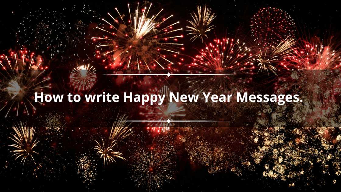 Fireworks in the sky during the New Year celebrations Fireworks in the sky during the New Year celebrations