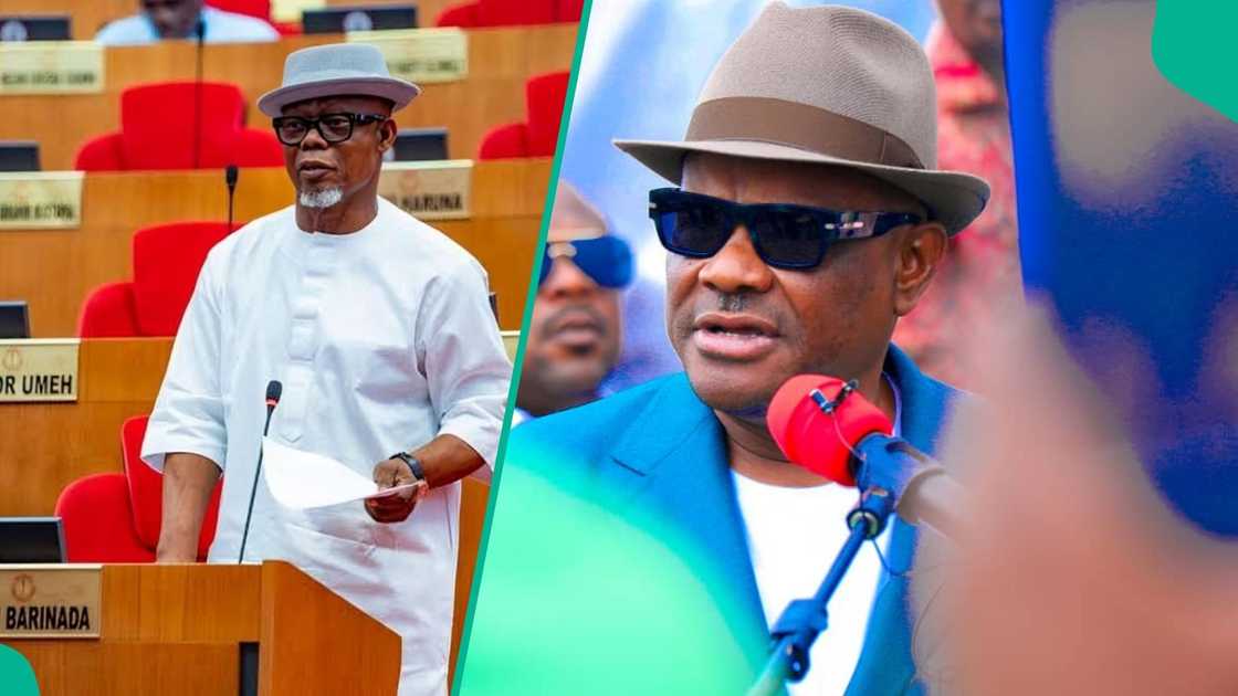 FCT Minister Nyesom Wike leads Rivers elders to London to pay respects to the late Senator Bari Mpigi.