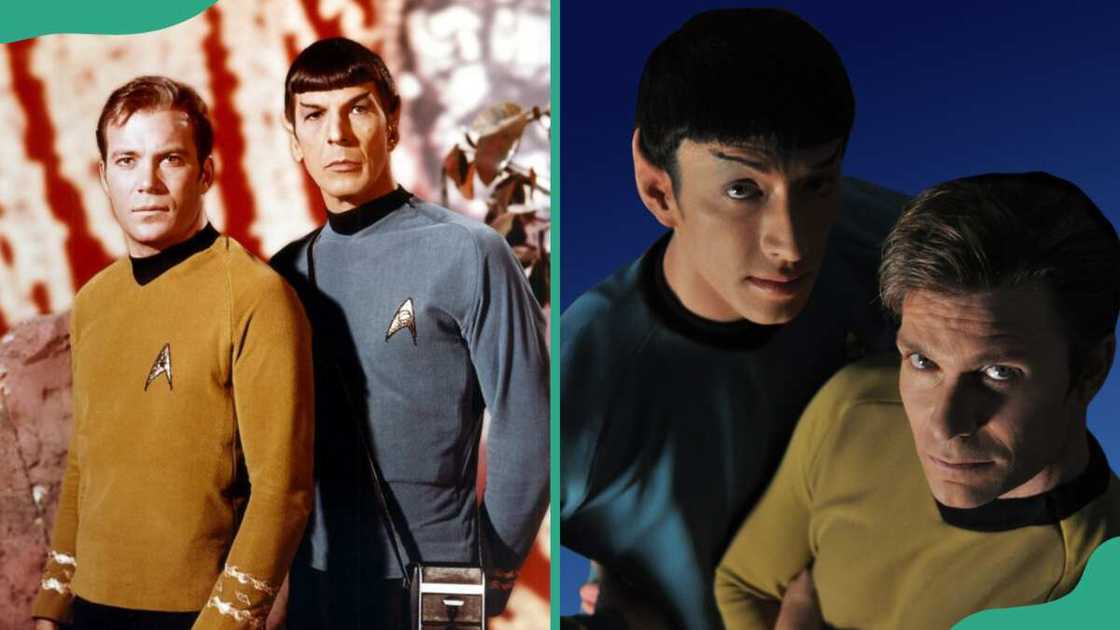 Captain Kirk and Mr. Spock