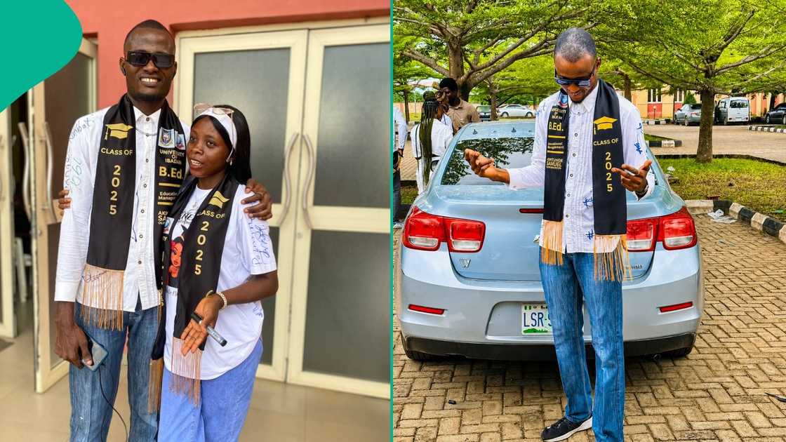A graduate of the University of Ibadan has shared his struggles after breaking family record
