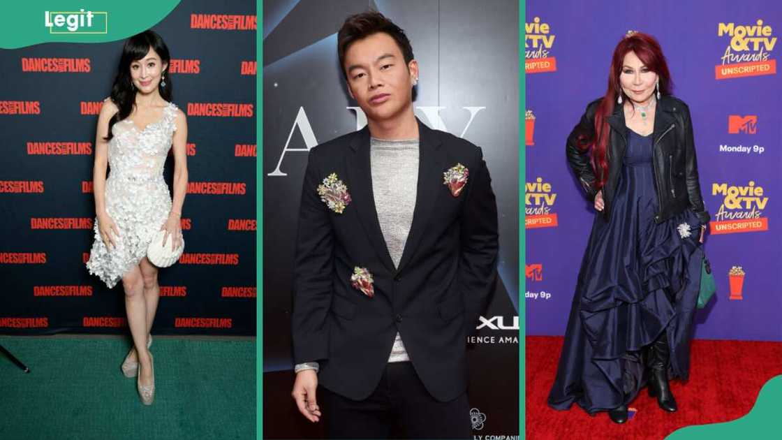 Cherie Chan (L), Kane Lim (C), and Anna Shay (R) from Bling Empire at various events Cherie Chan (L), Kane Lim (C), and Anna Shay (R) from Bling Empire at various events