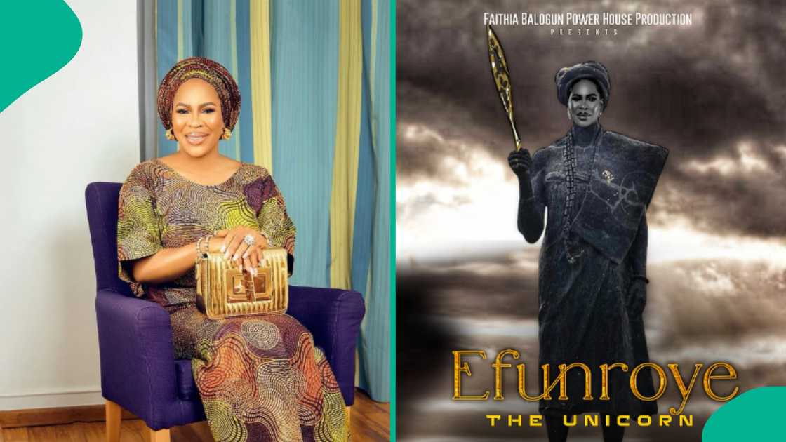 Faithia Williams dragged over her Efunroye movie. Faithia Williams dragged over her Efunroye movie.