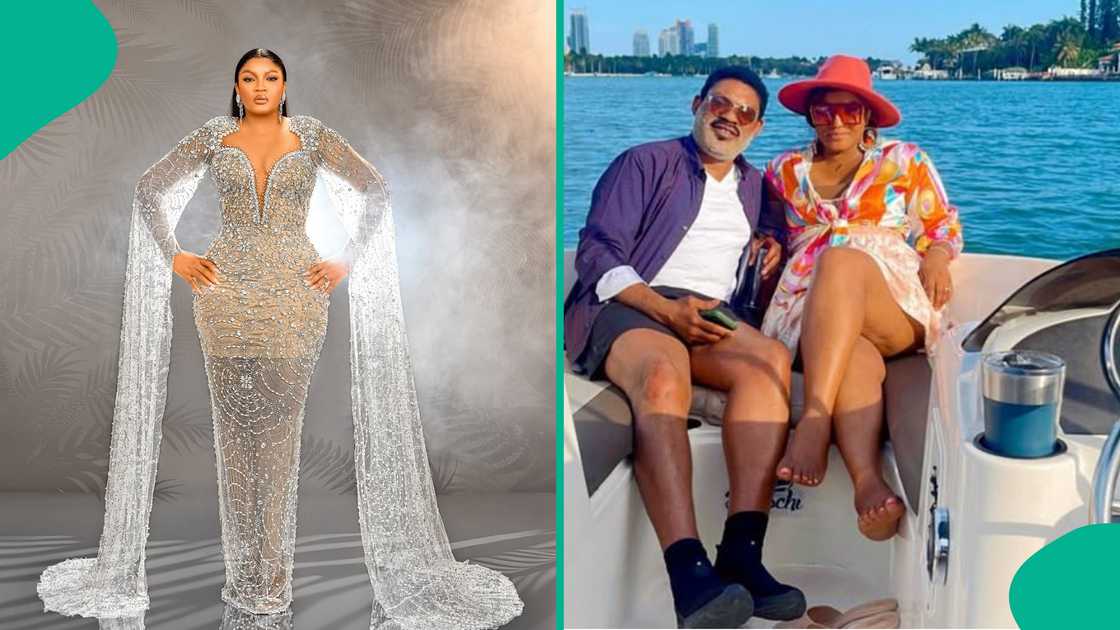Omotola and her husband engage in dance competition. Omotola and her husband engage in dance competition.
