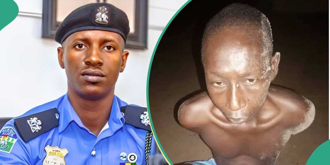 Delta police spokesperson, Bright Edafe and Ufuoma Umurie who murdered own father Delta police spokesperson, Bright Edafe and Ufuoma Umurie who murdered own father