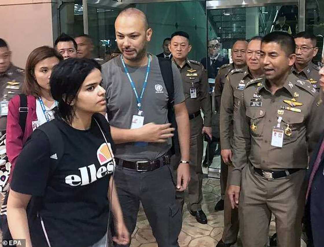 Saudi teenager goes into hiding following Thailand's promise not to deport her Saudi teenager goes into hiding following Thailand's promise not to deport her