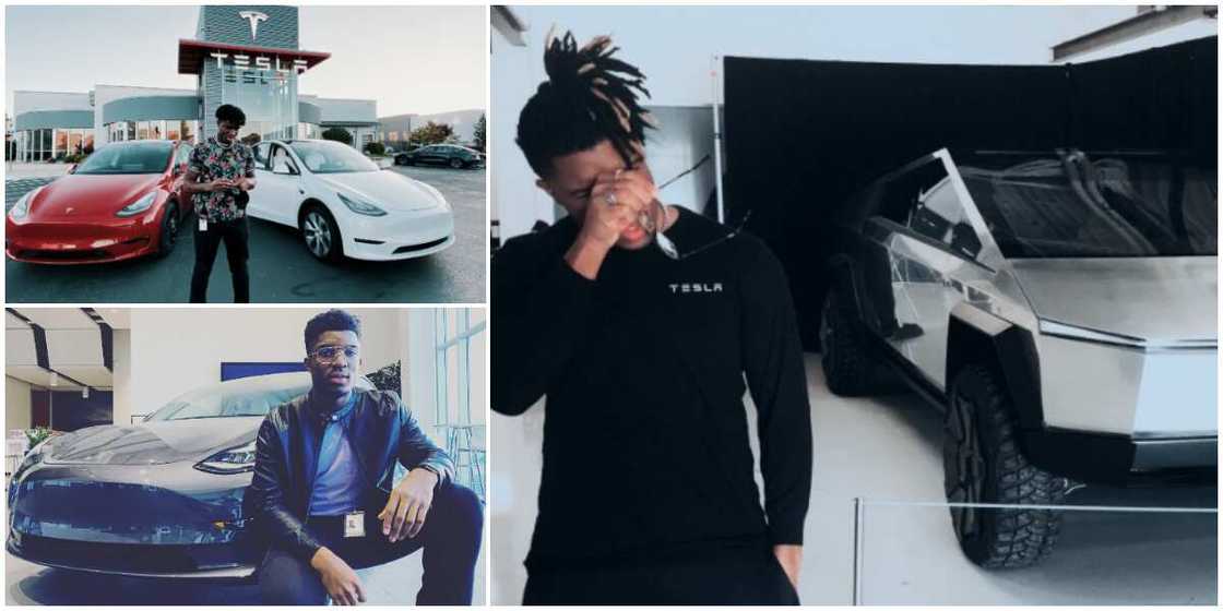 Joy as talented young man who built drone from the scratch lands job with top US company Tesla Joy as talented young man who built drone from the scratch lands job with top US company Tesla