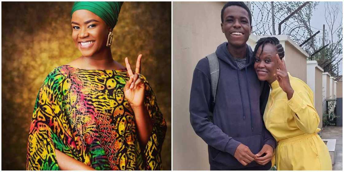 Singer Sola Allyson pens emotional note to her son. Singer Sola Allyson pens emotional note to her son.