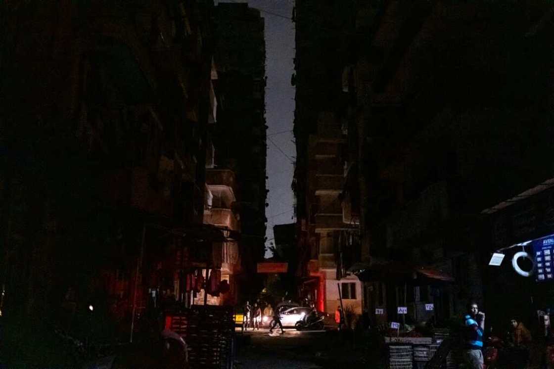 In Alexandria, the blackouts were linked to the death of a man who fell down the shaft of a lift he was stuck in In Alexandria, the blackouts were linked to the death of a man who fell down the shaft of a lift he was stuck in