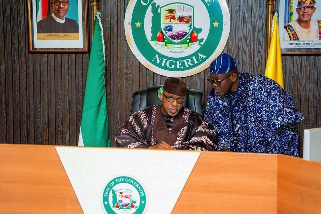 Gwamna Abiodun. Gwamna Abiodun.