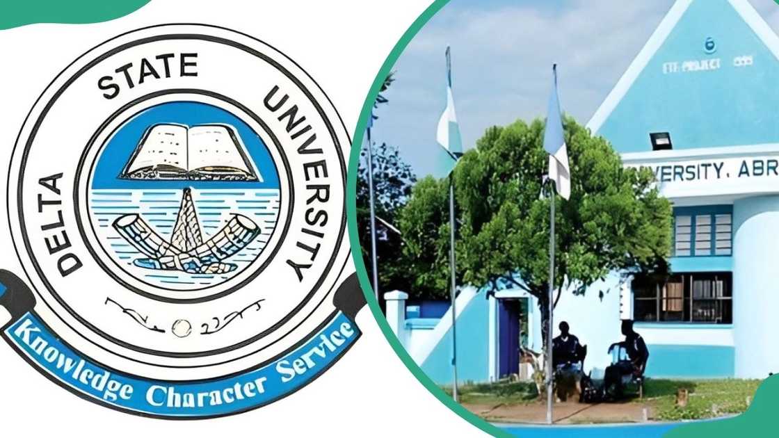 Delta State University main gate in Abraka, where the disciplinary hearing took place. Delta State University main gate in Abraka, where the disciplinary hearing took place.