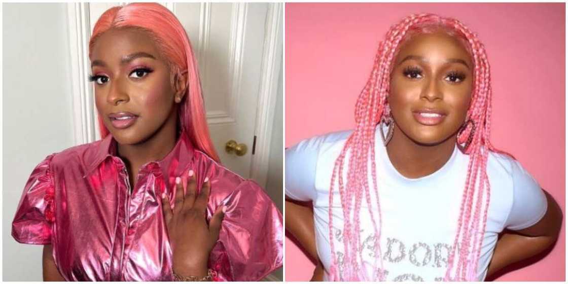 Photos of DJ Cuppy.