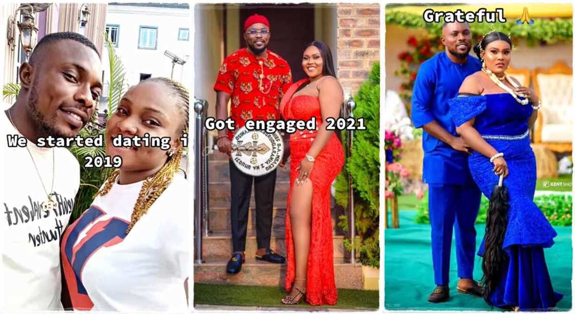 Man marries lady he met in 2019. Man marries lady he met in 2019.