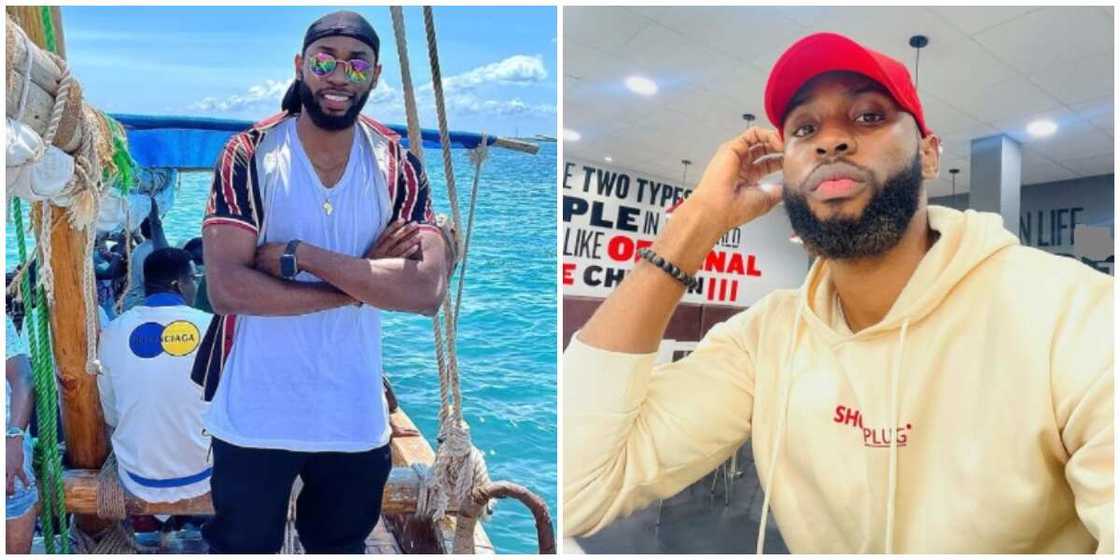 Life before BBNaija: 6 hot photos of Emmanuel walking the runway in stylish looks Life before BBNaija: 6 hot photos of Emmanuel walking the runway in stylish looks