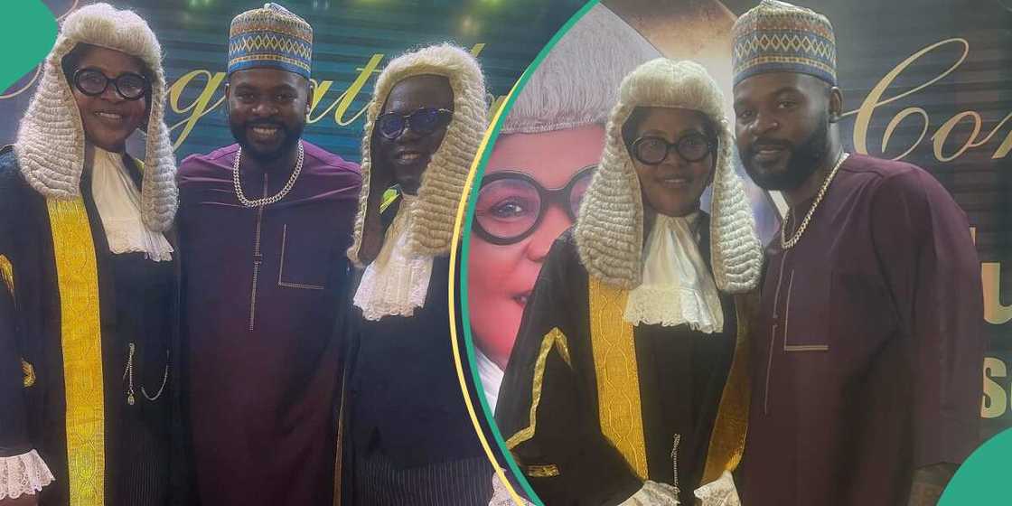 Falz' mother becomes a Senior Advocate of Nigeria. Falz' mother becomes a Senior Advocate of Nigeria.