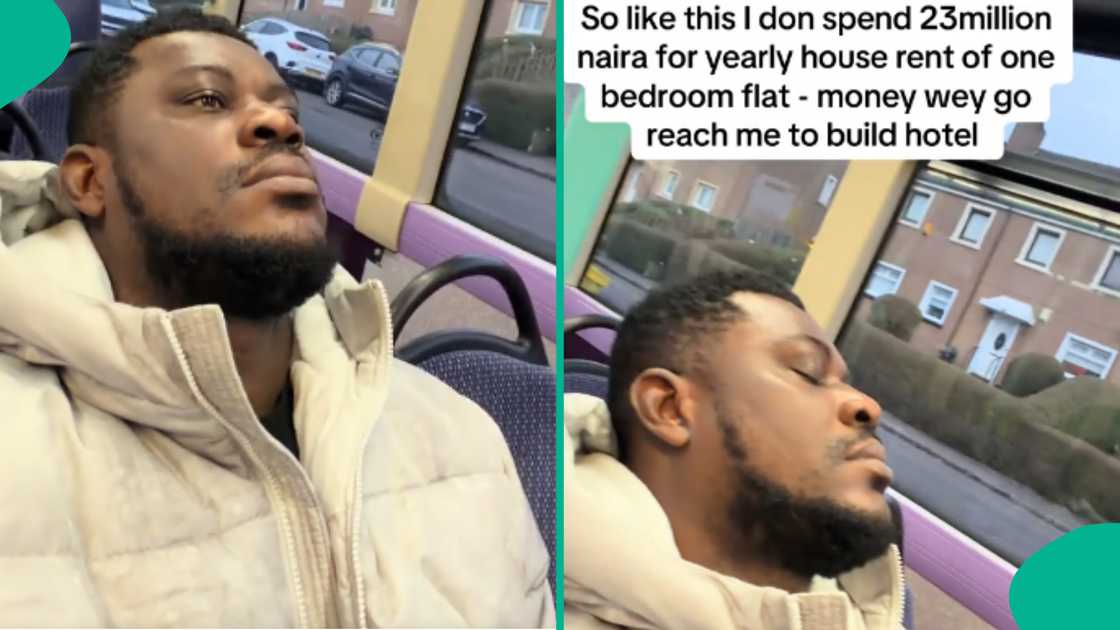 UK-based man cries out, shares how much he paid on yearly rent for one-bedroom apartment
